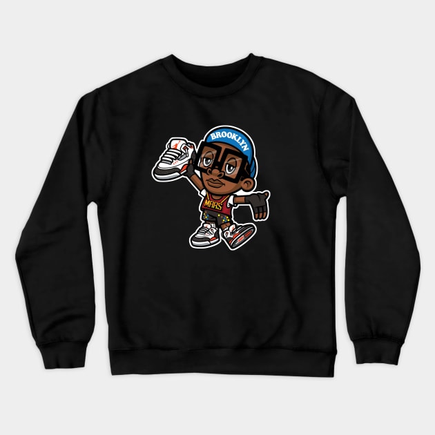 Its gotta be the shoes... Crewneck Sweatshirt by ElRyeShop